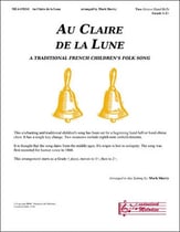 Au Claire de la Lune Handbell sheet music cover